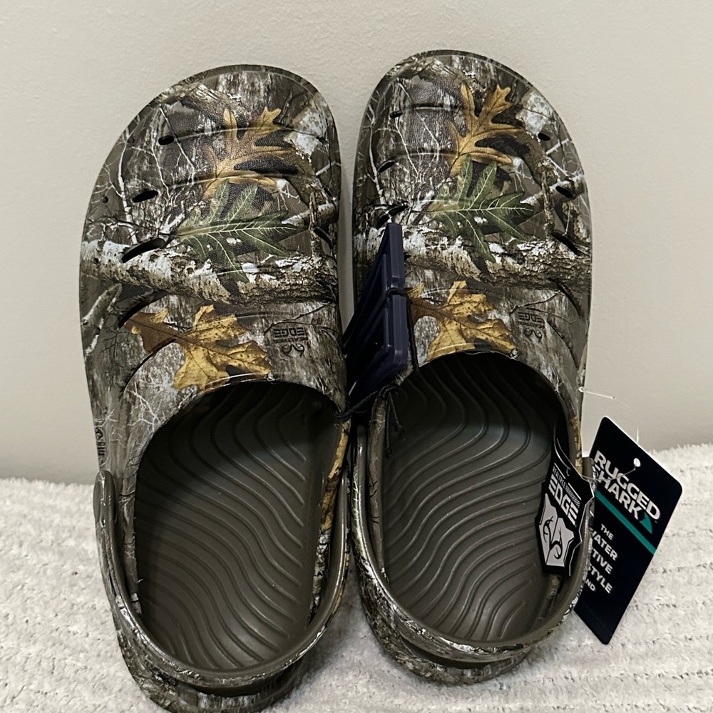 Rugged Shark Kids Camouflage Eva Clogs - Picture 6 of 11